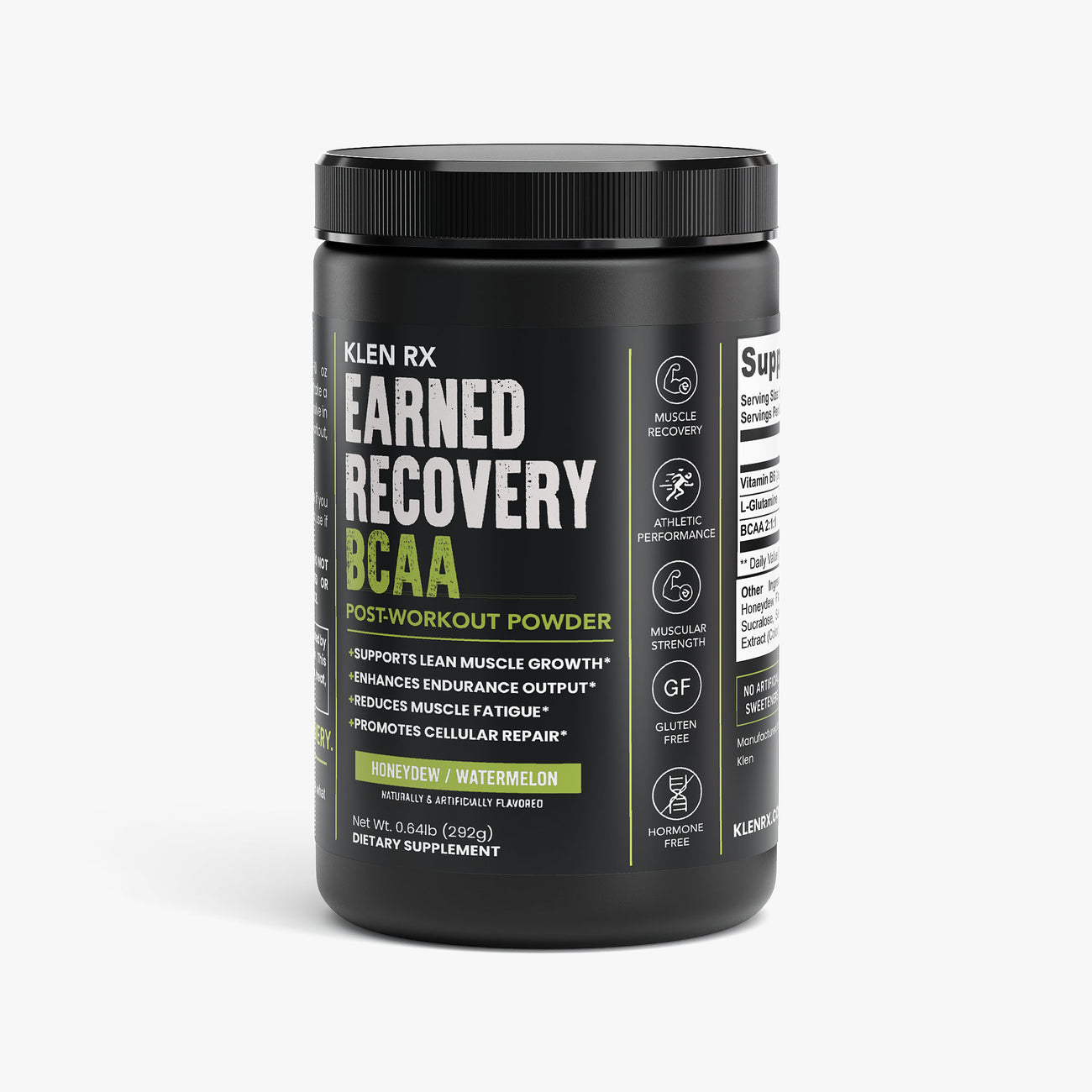 Earned Recovery- BCAA Post Workout Powder