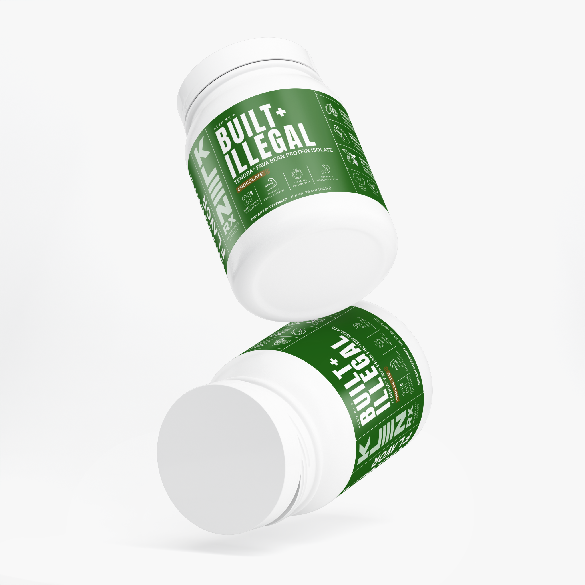 Built Illegal Vegan Protein Powder (Chocolate)