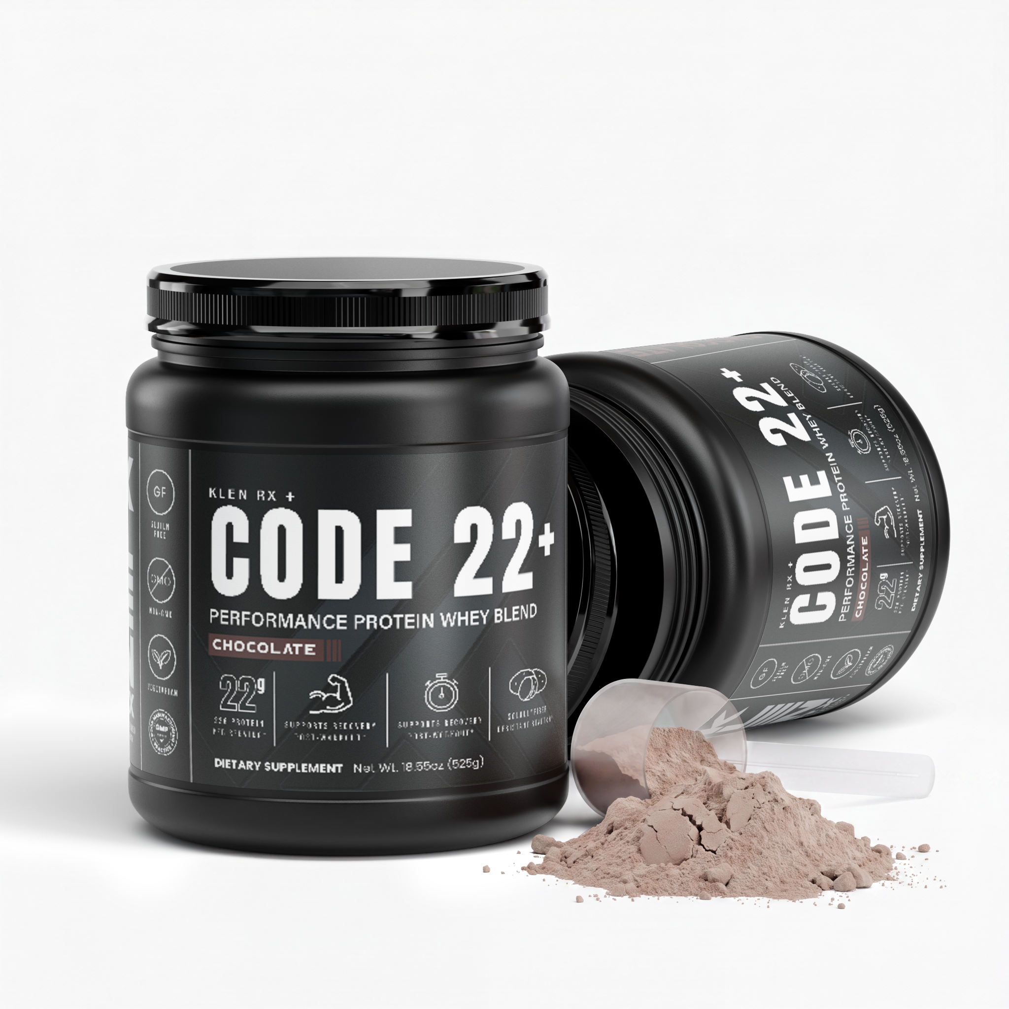 Code 22  Solnul® Performance Whey Protein Blend (Chocolate)
