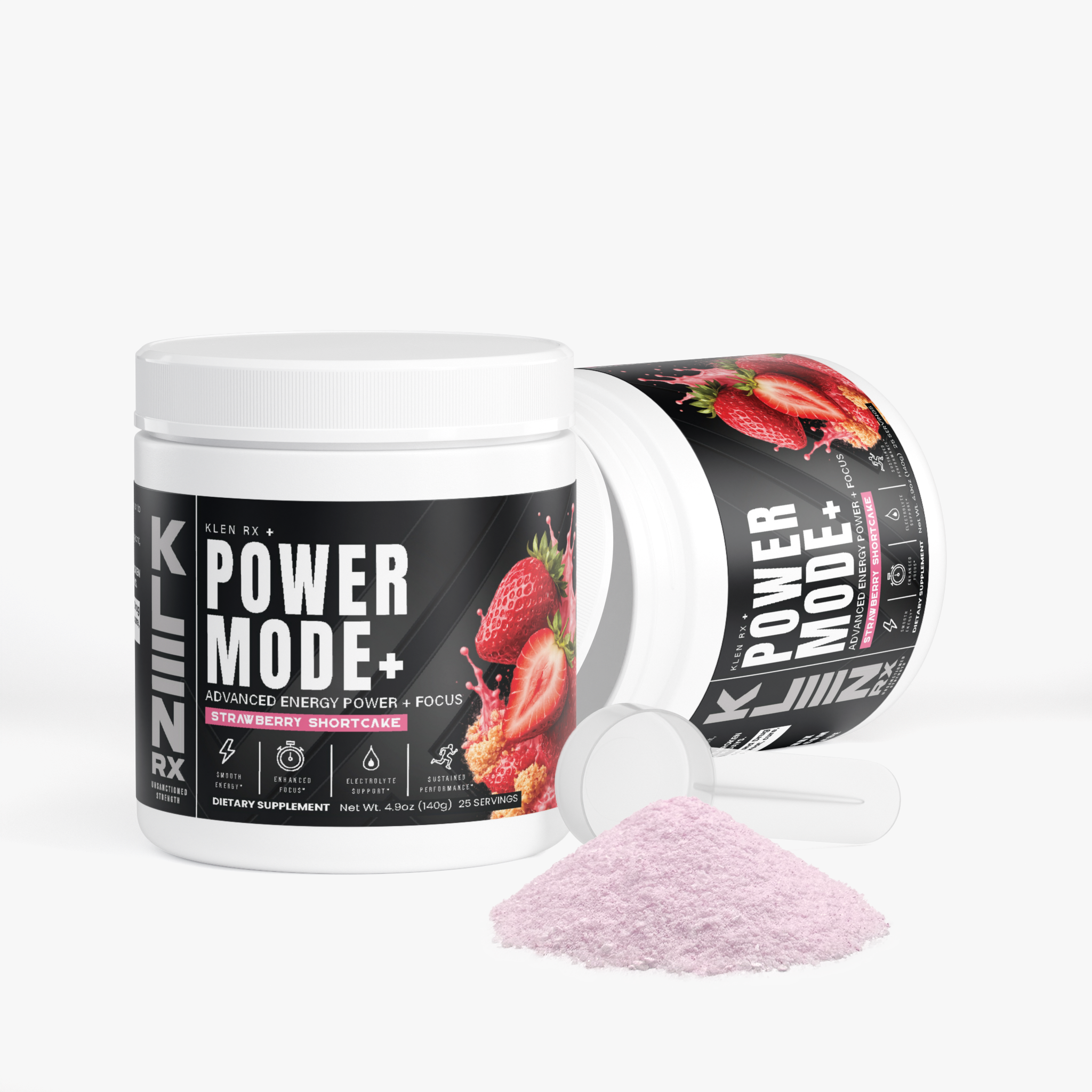 POWER MODE+ Energy Powder (Strawberry Shortcake)