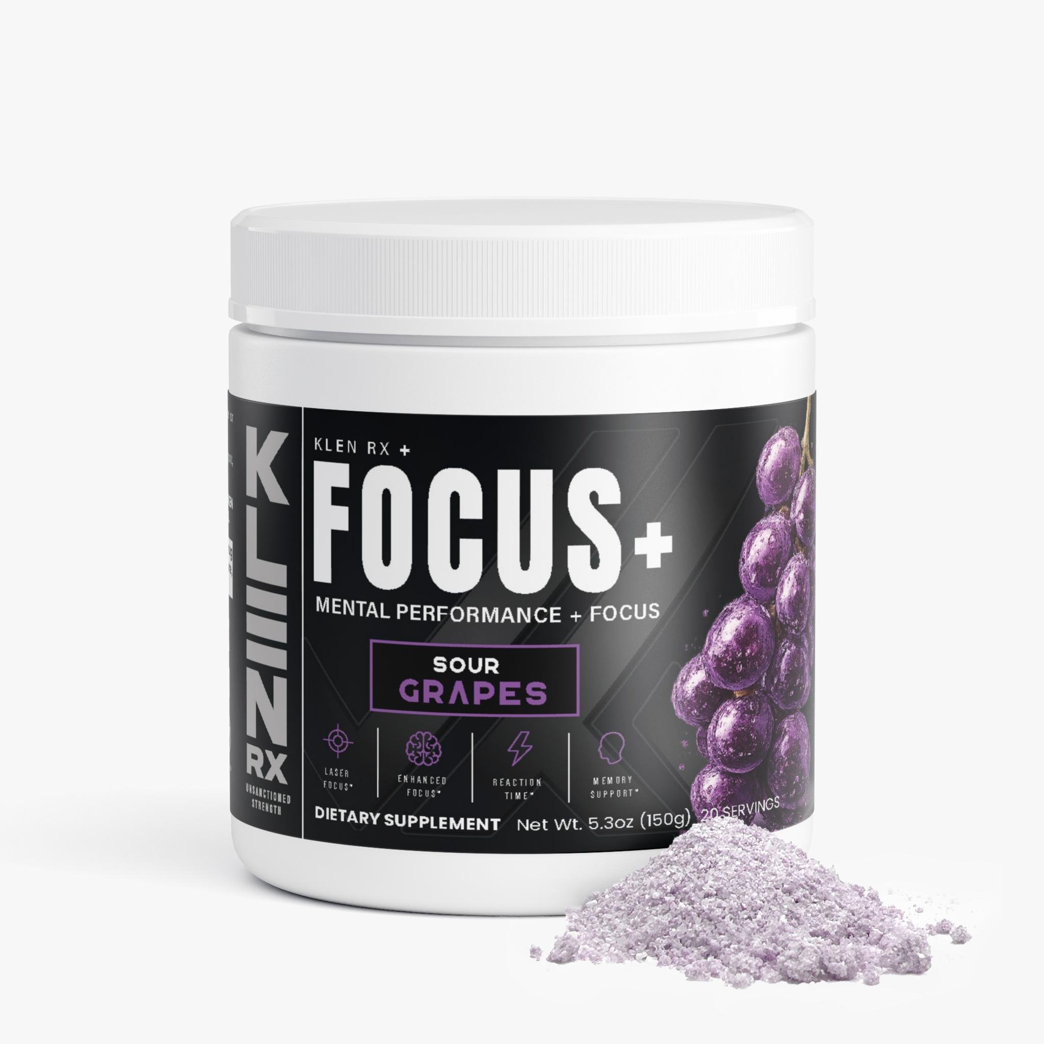 Focus+  Mental Performance Sour Grape Powder