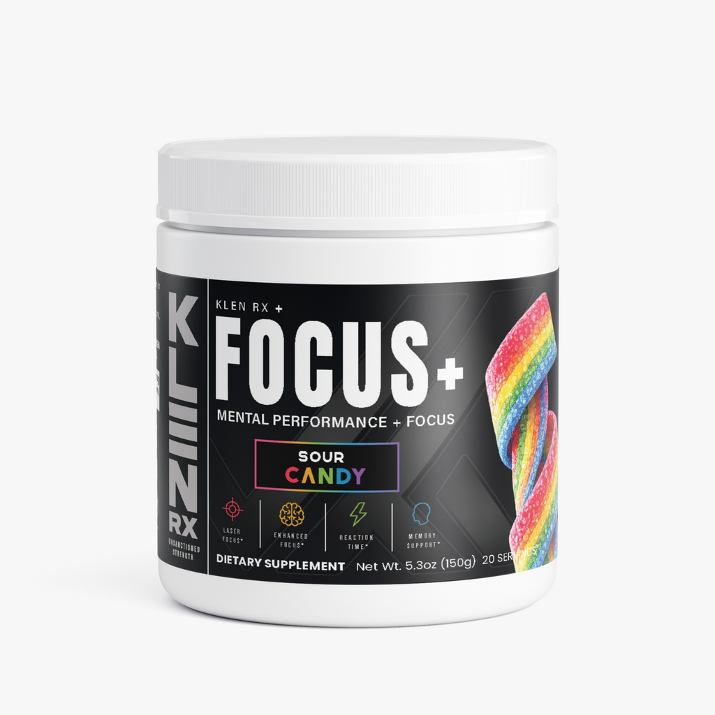 Focus+ Mental Performance Sour Candy Powder