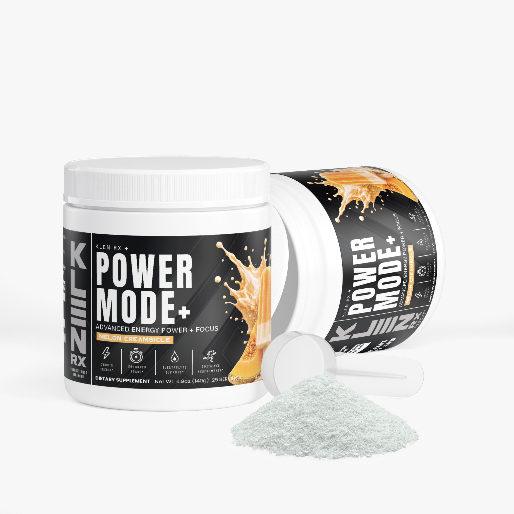 Power Mode+ Melon Creamsicle Energy Powder