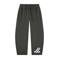 Unisex Vintage Washed Barrel Leg Sweatpants