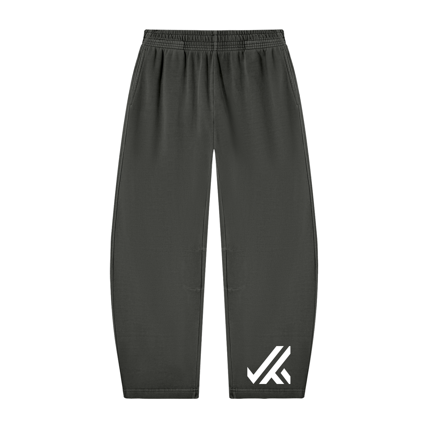 Unisex Vintage Washed Barrel Leg Sweatpants