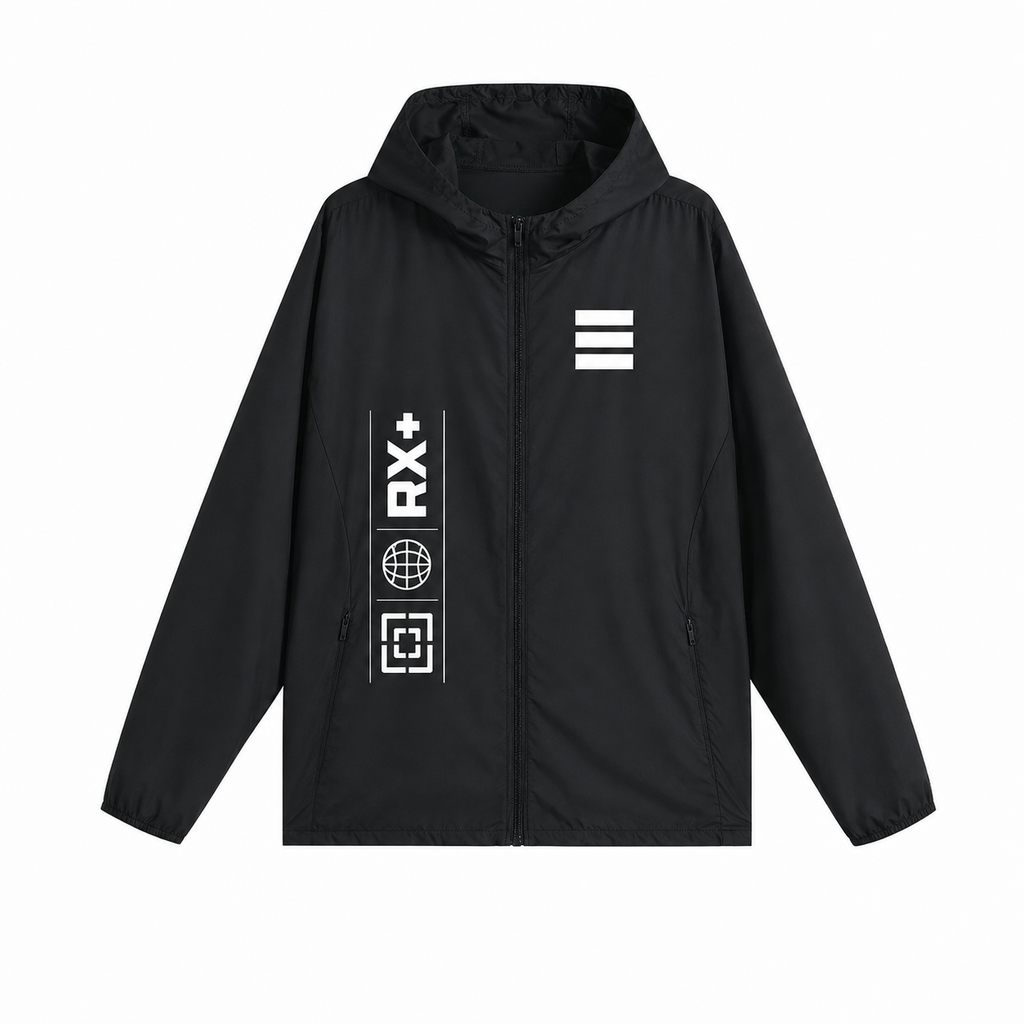 Soft Hooded Sports Jacket