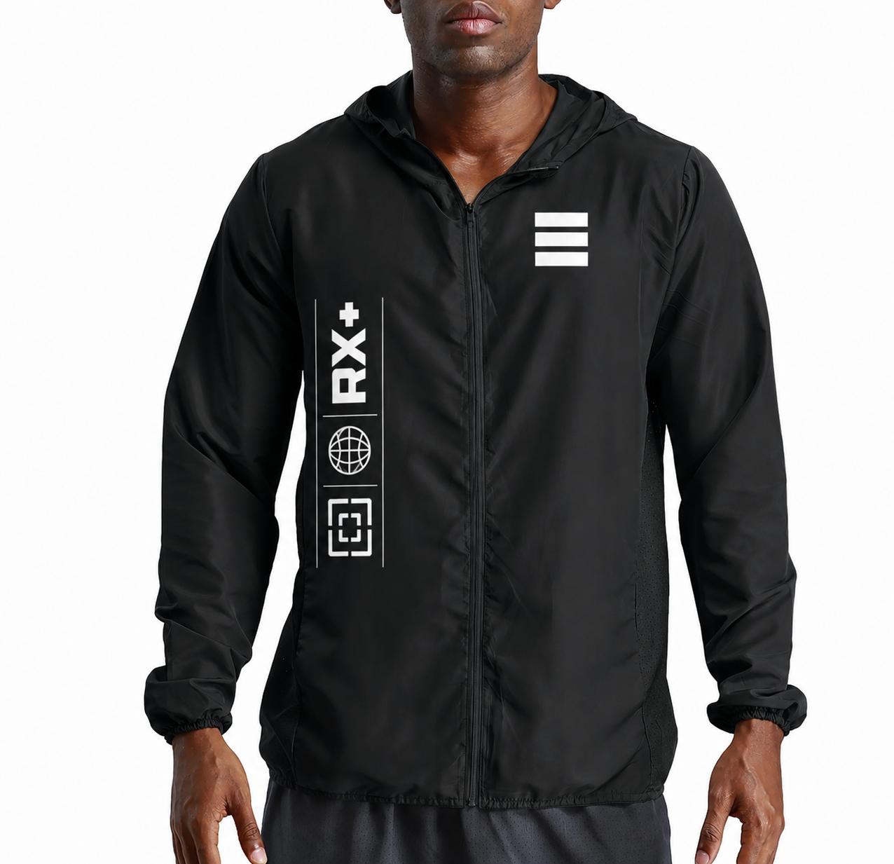 Soft Hooded Sports Jacket
